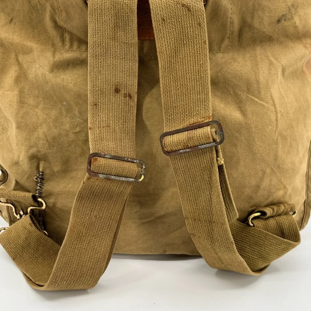 Vtg 1950s 60s Boy Scouts BSA 574 Yucca Pack Canvas Backpack National Council